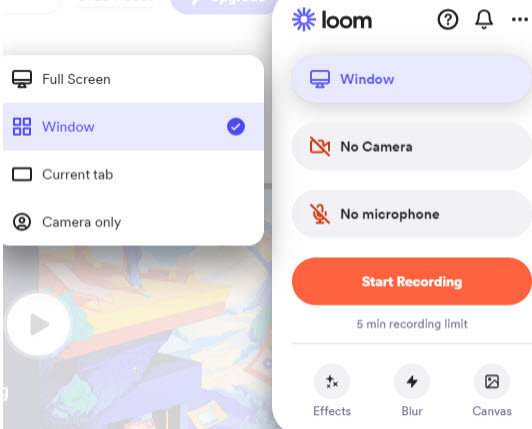 best free video recoder- Loom